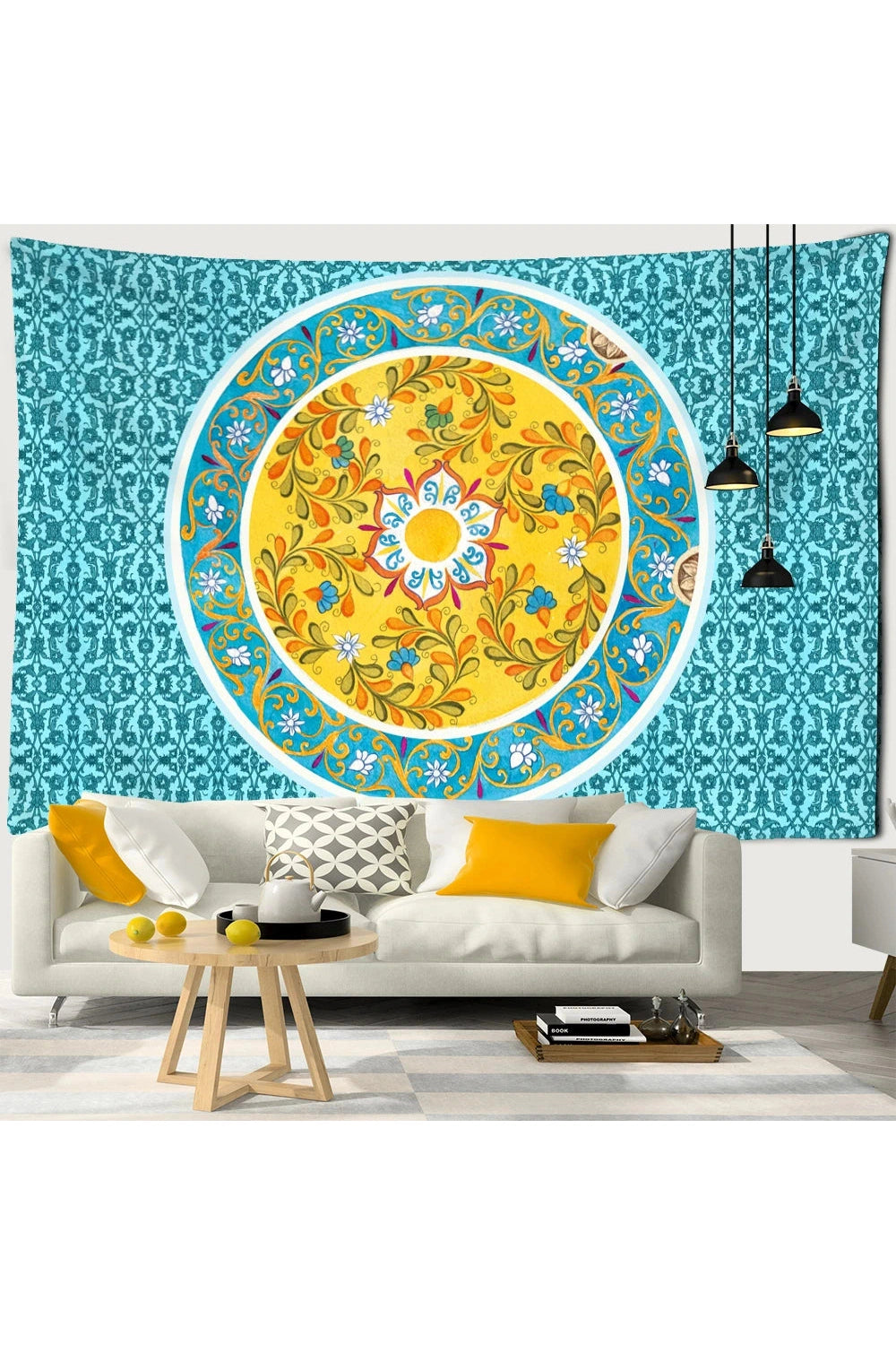 Bohemian Mandala Tapestry