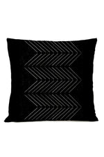 Boho Black Geometric Pillow Case