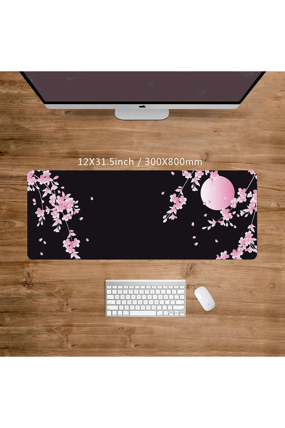 Floral Pink Non-Slip Deskmat