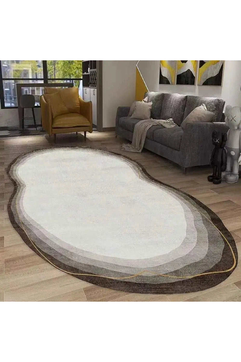 Cosmic Fade Modern Rug