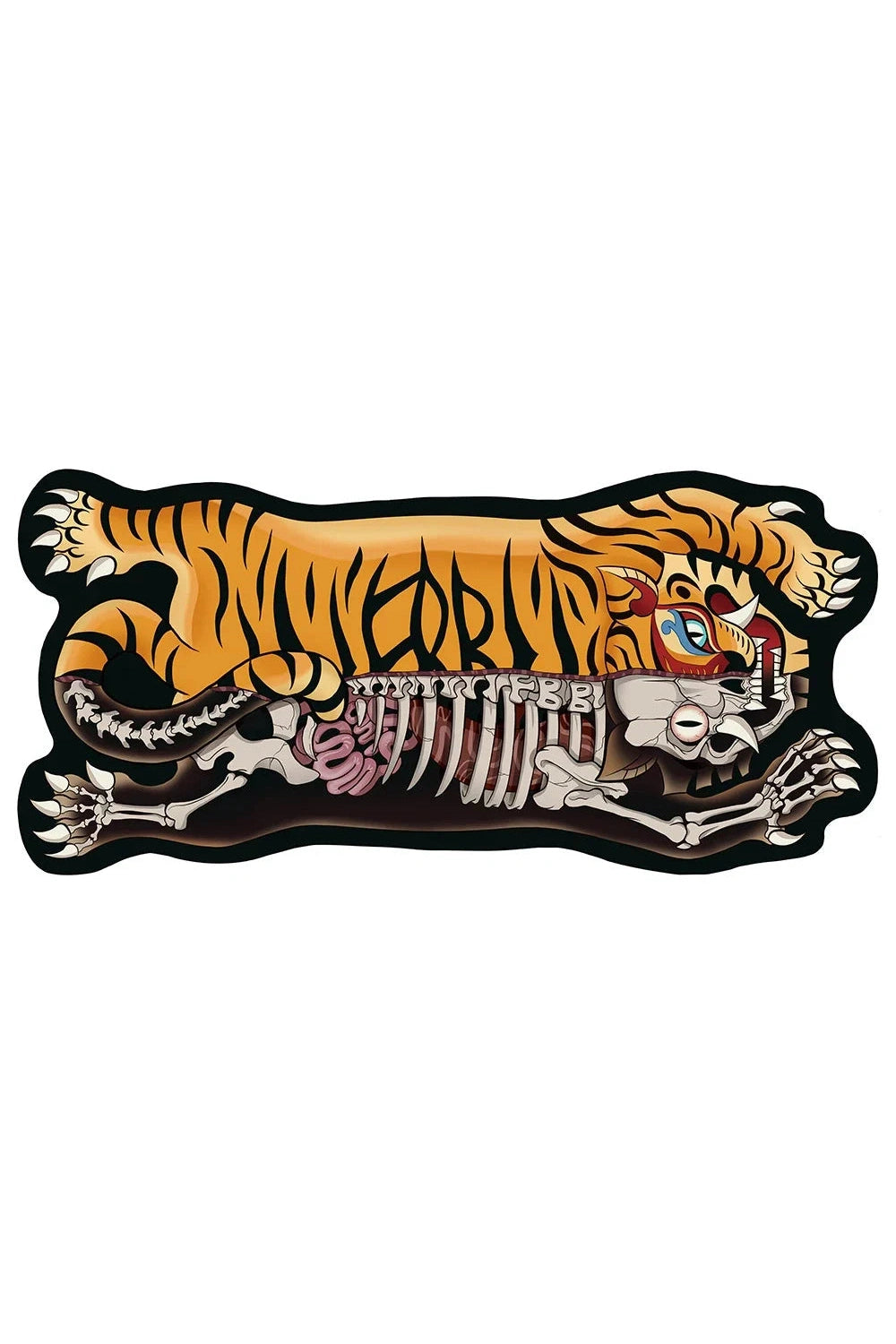 Tiger Kitchen Absorbent Rug