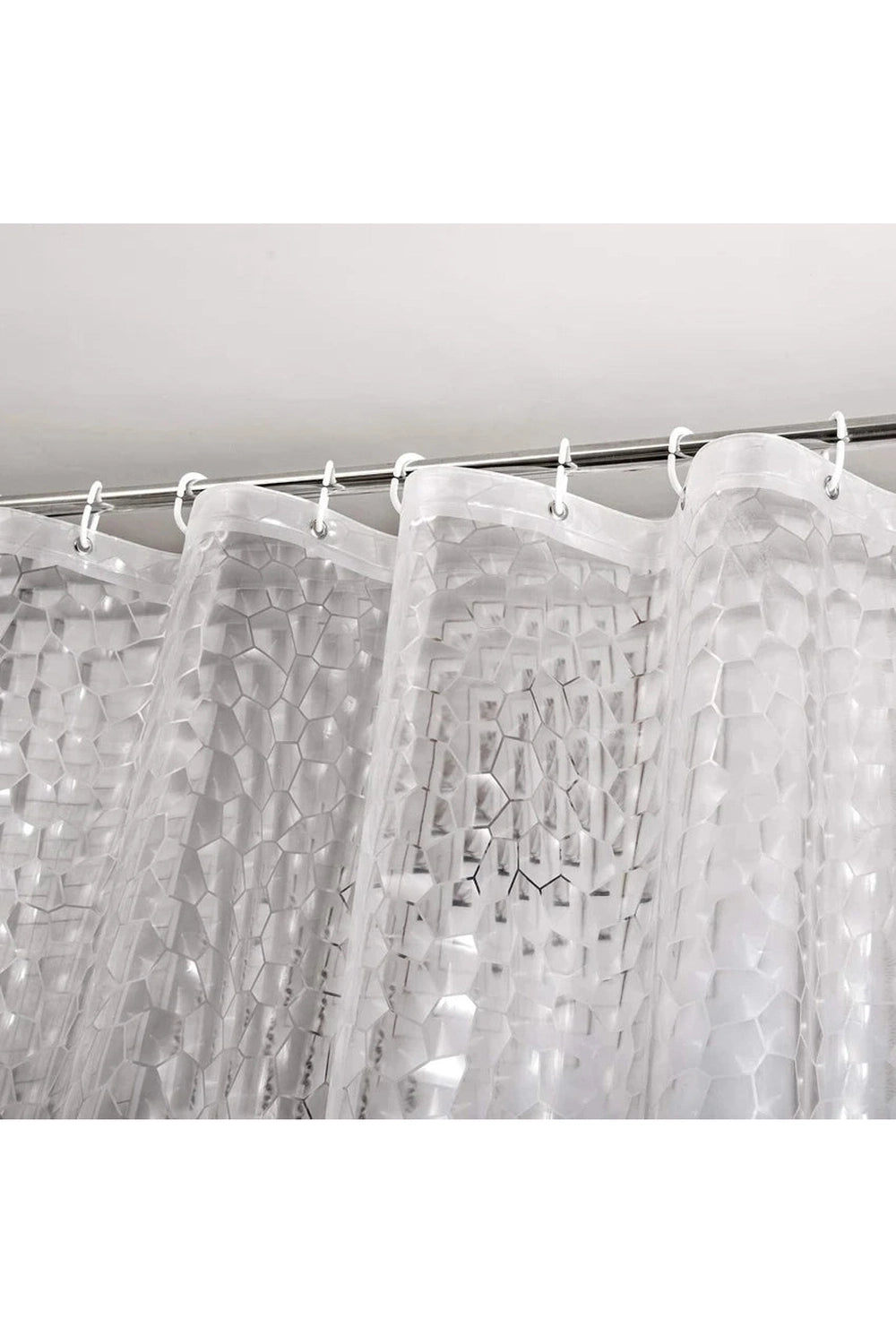 Transparent Cube Shower Curtain