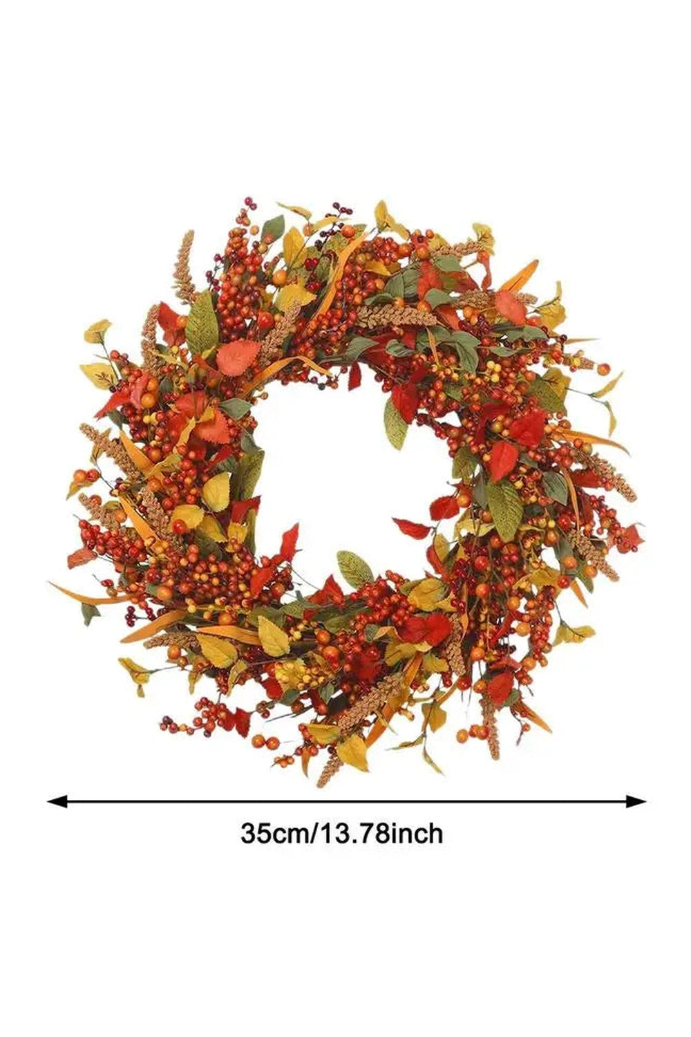 Vibrant Harvest Berry Wreath