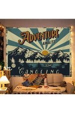 American Vintage Style Tapestry