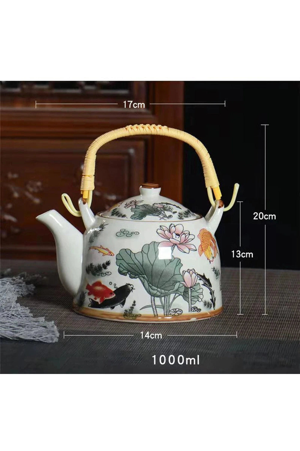 Japanese Lifting Beam Large Teapot