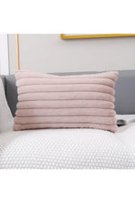 Soft White Plush Pillow Case