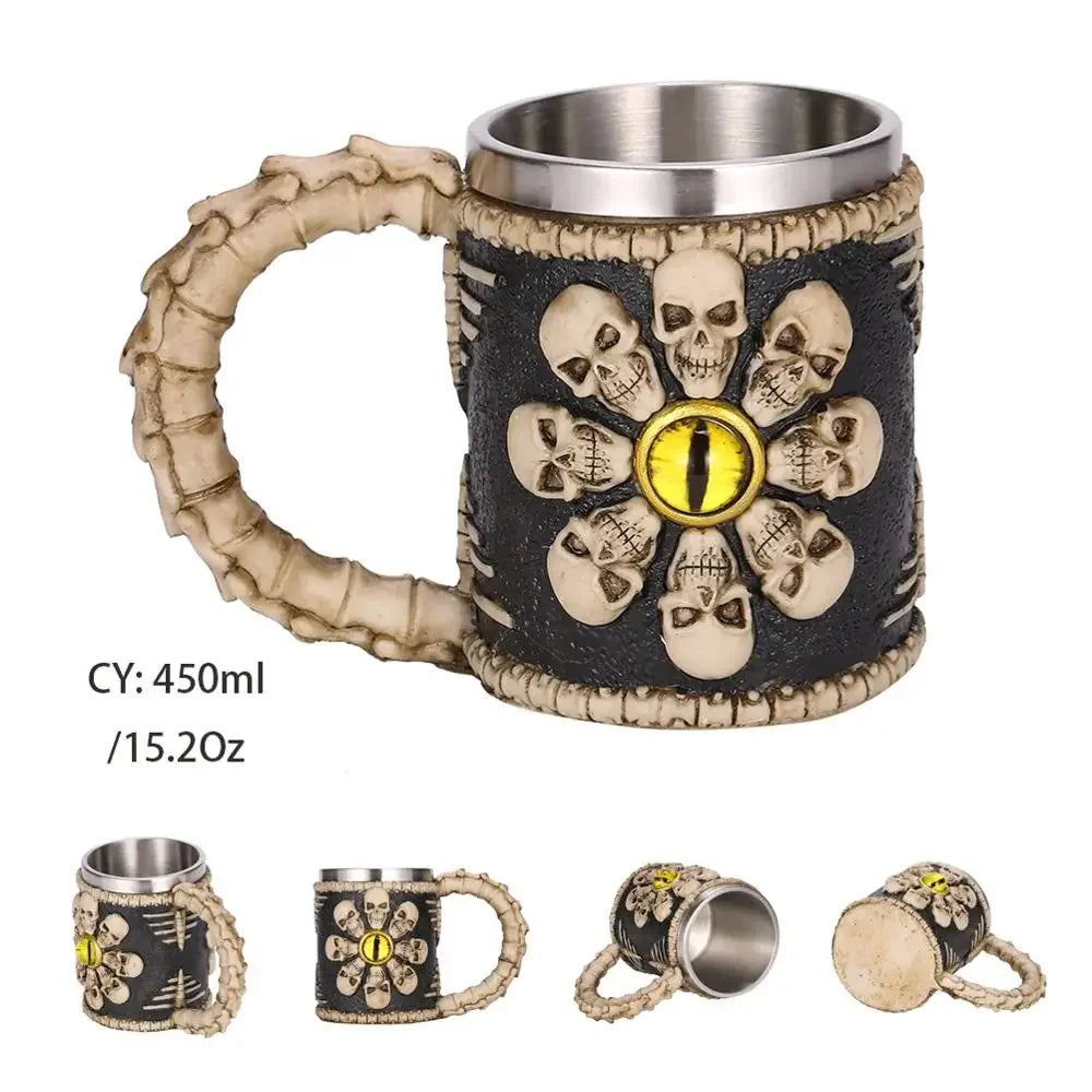 Skull Viking Beer Cup