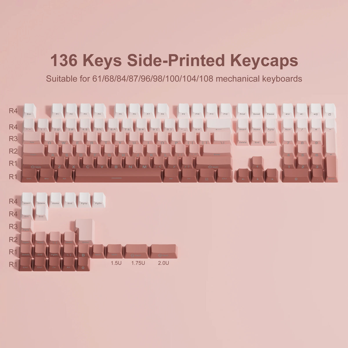 Polar Day Shine Keycaps