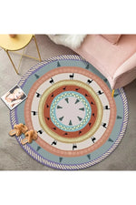 Bohemian Soft Round Rug