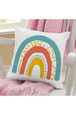 Rainbow Print Sofa Pillow Case