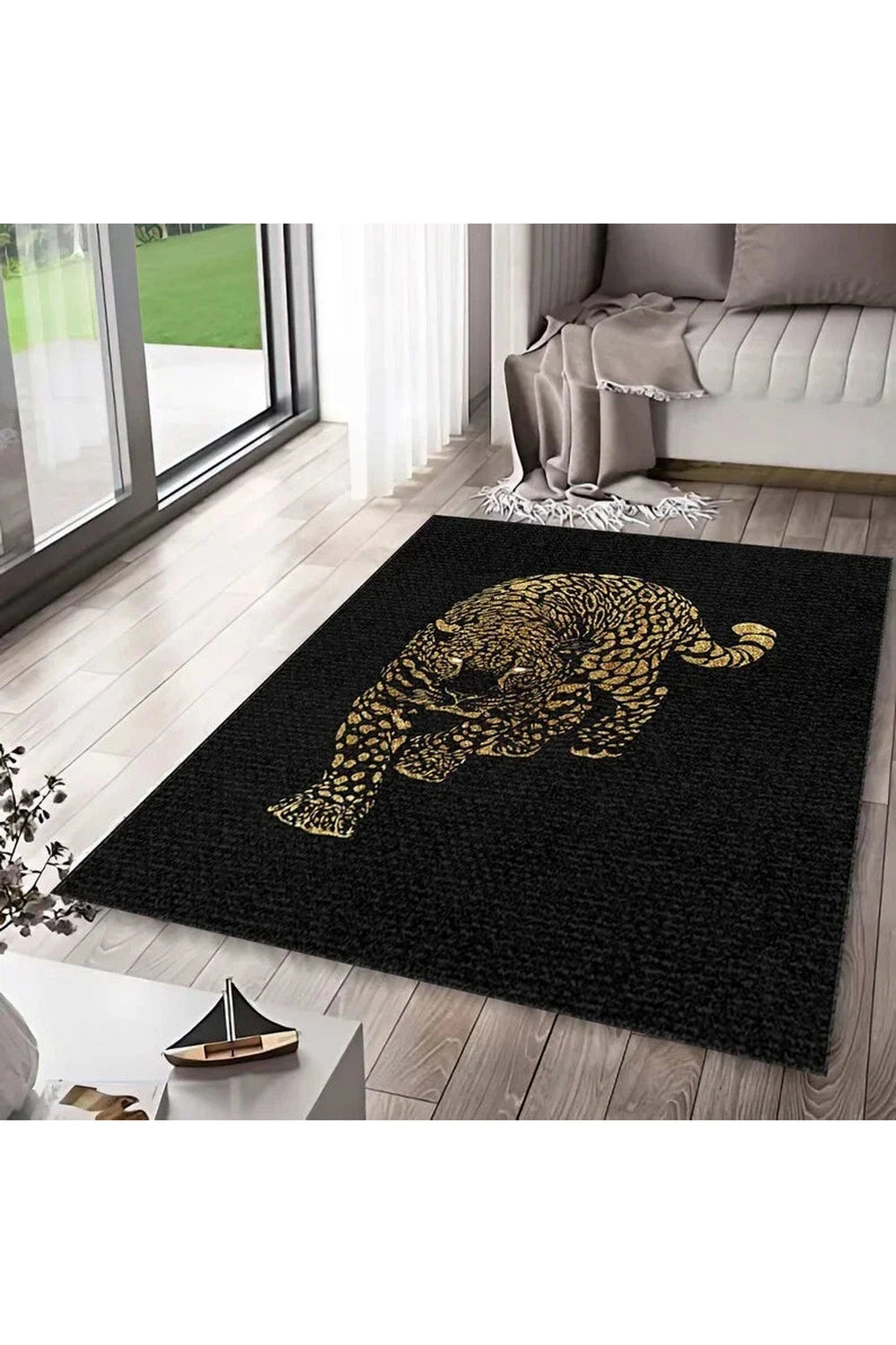 Wild Tiger Jungle Art Rug