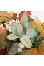 Bountiful Halloween Harvest Pumpkin Wreath