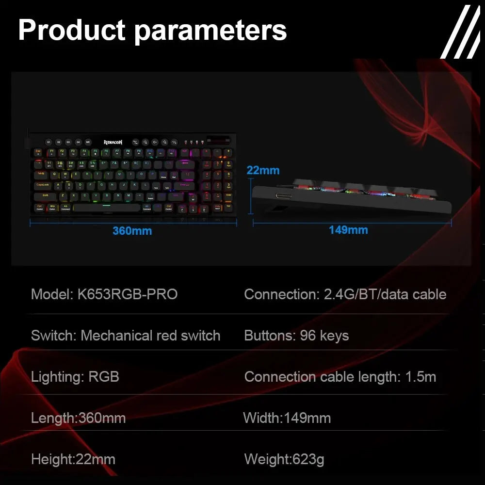 Slim RGB Gaming Keyboard