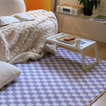 Checkerboard Patterned Rug