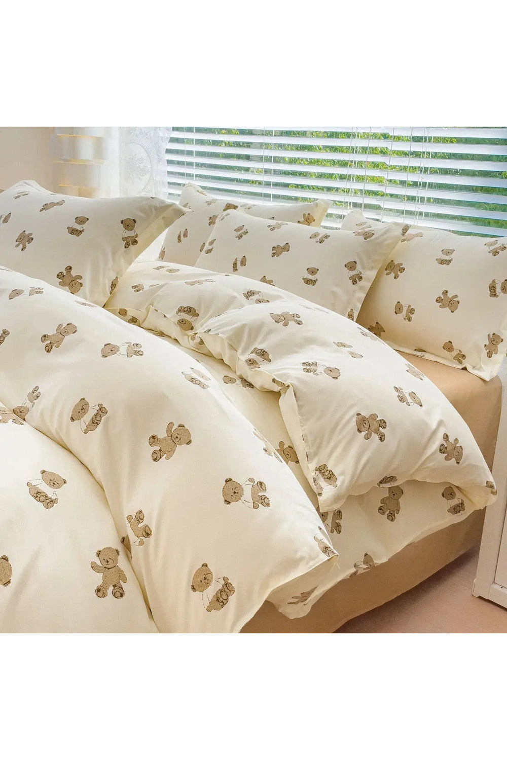 Floral Korean Romantic Bedding Set