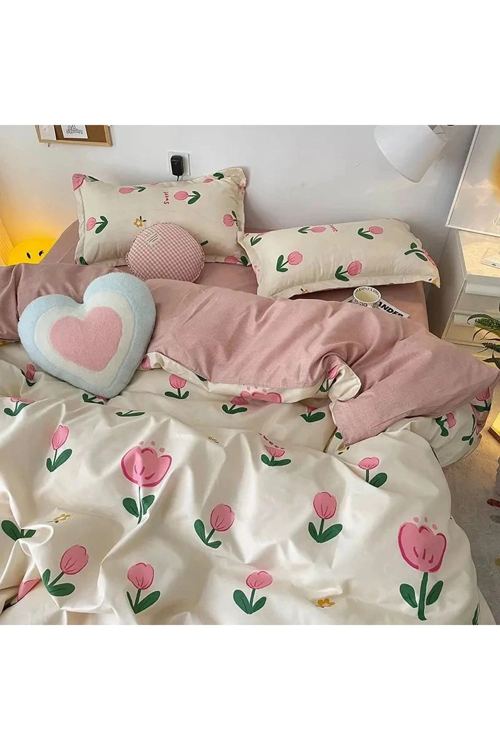 Korean Fashion Bedding Set