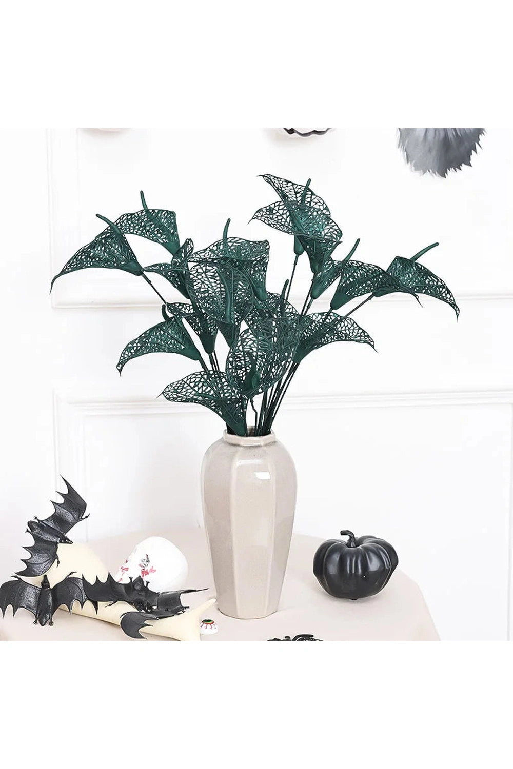 Midnight Halloween Artificial Flowers