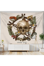 Vintage Sun Tapestry Wall Hanging Botanical Celestial Floral Hippie Flower Wall Starry Dormitory Decor