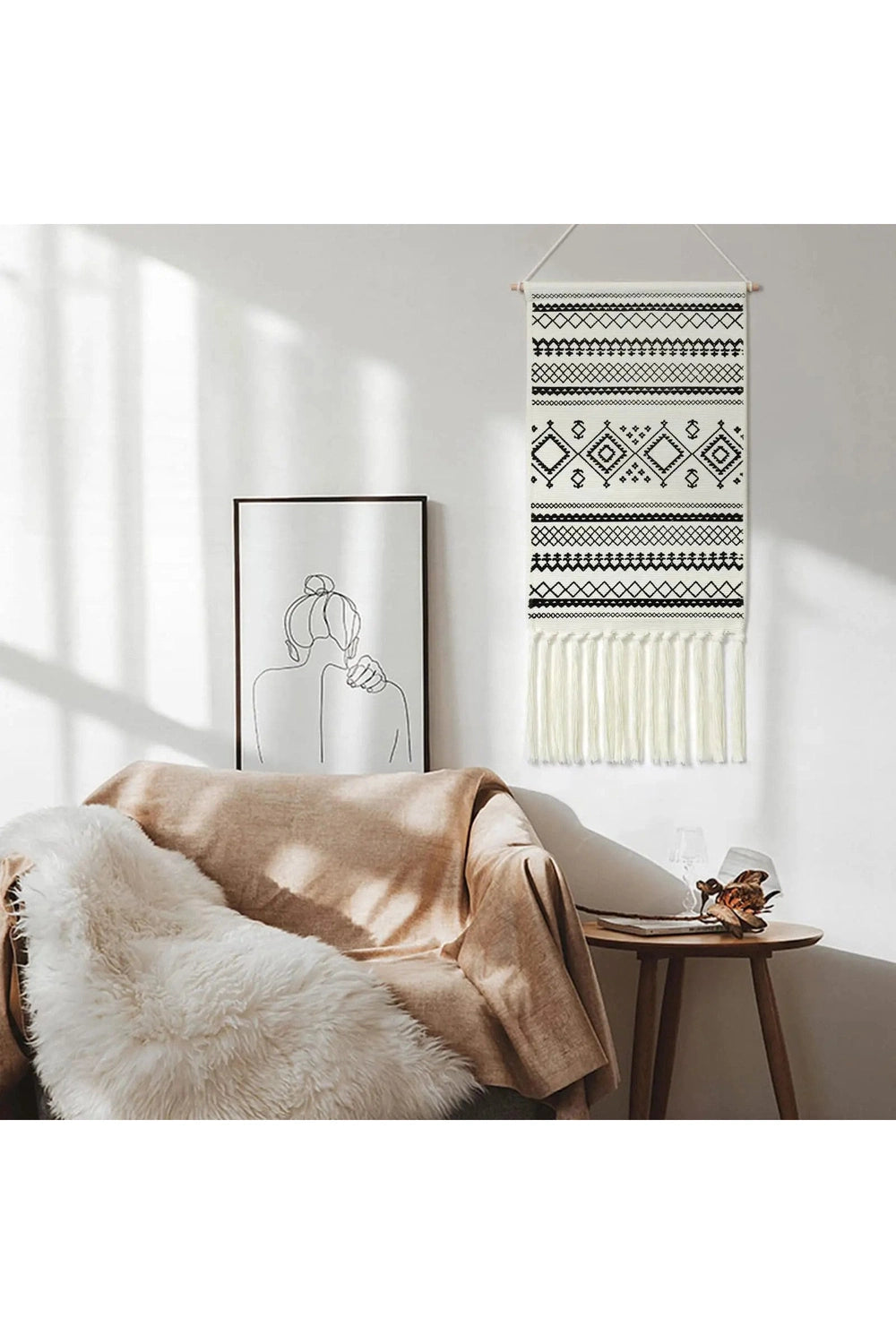 Geometric Boho Tapestry