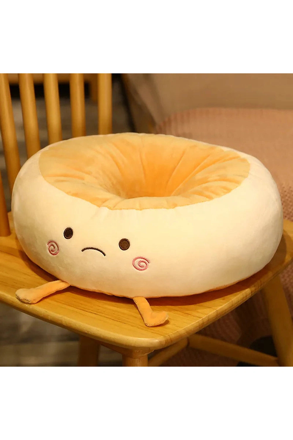 Bread-shaped Seat Pillow