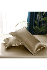 Satin Deluxe Solid Bedding Set