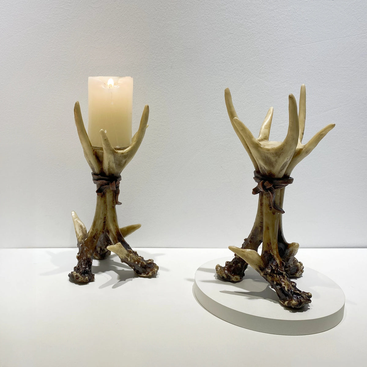 Wildwood Antler Candle Holder