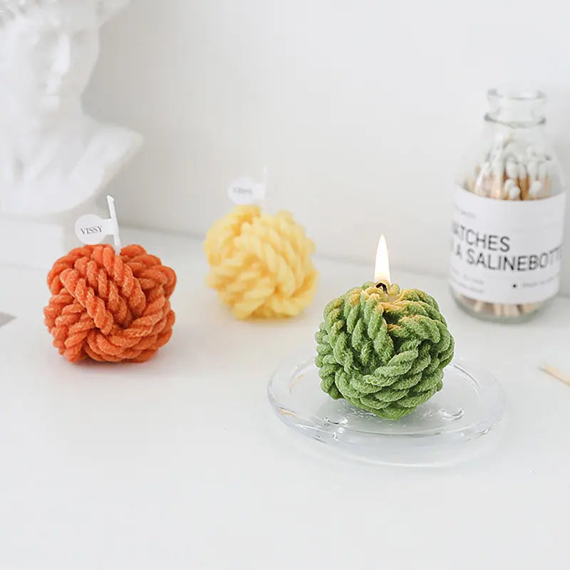 Boho Twist & Glow Knot Candle