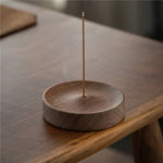 Dark Academia Wooden Incense Holder