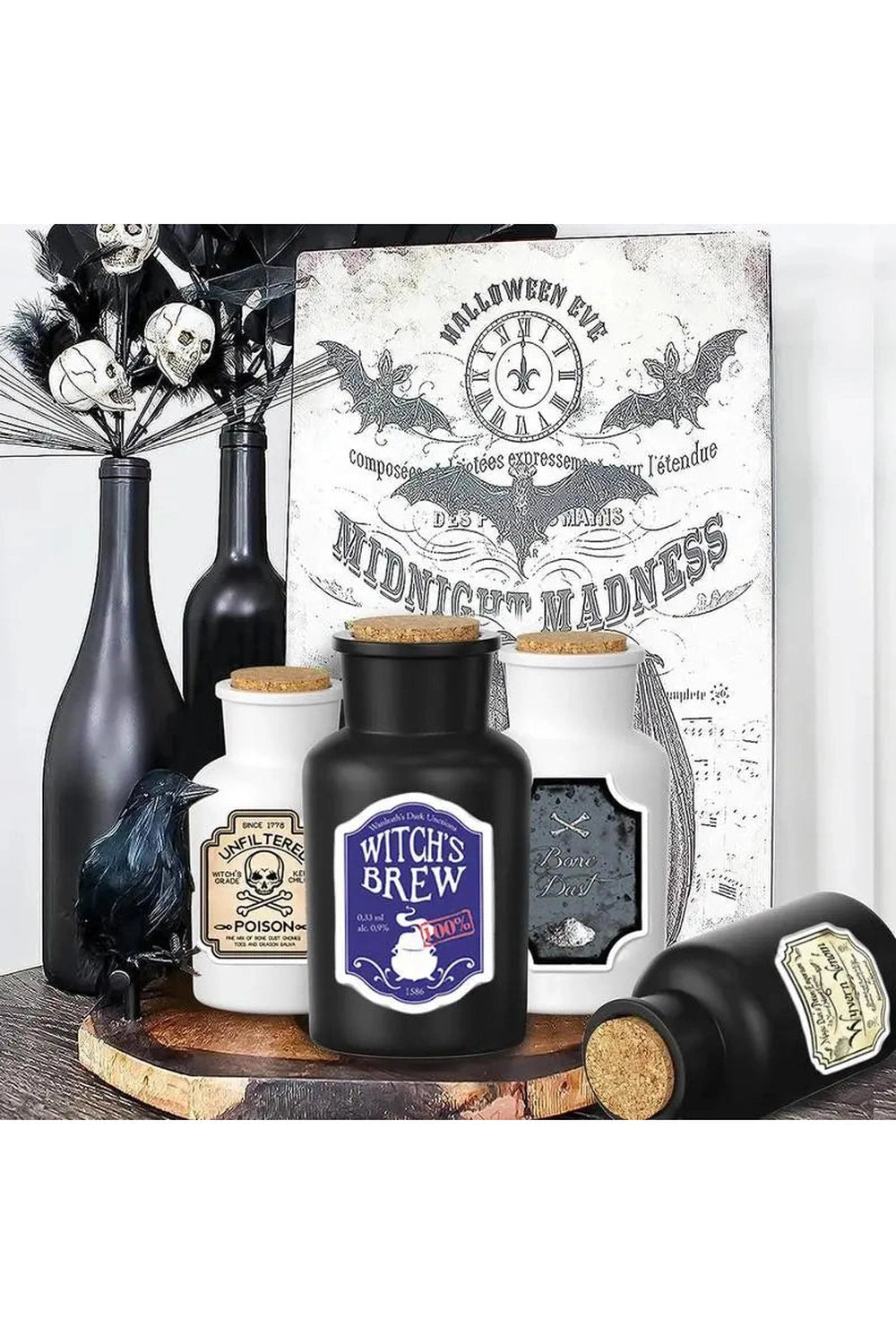 Halloween Potions & Elixirs Sticker Set