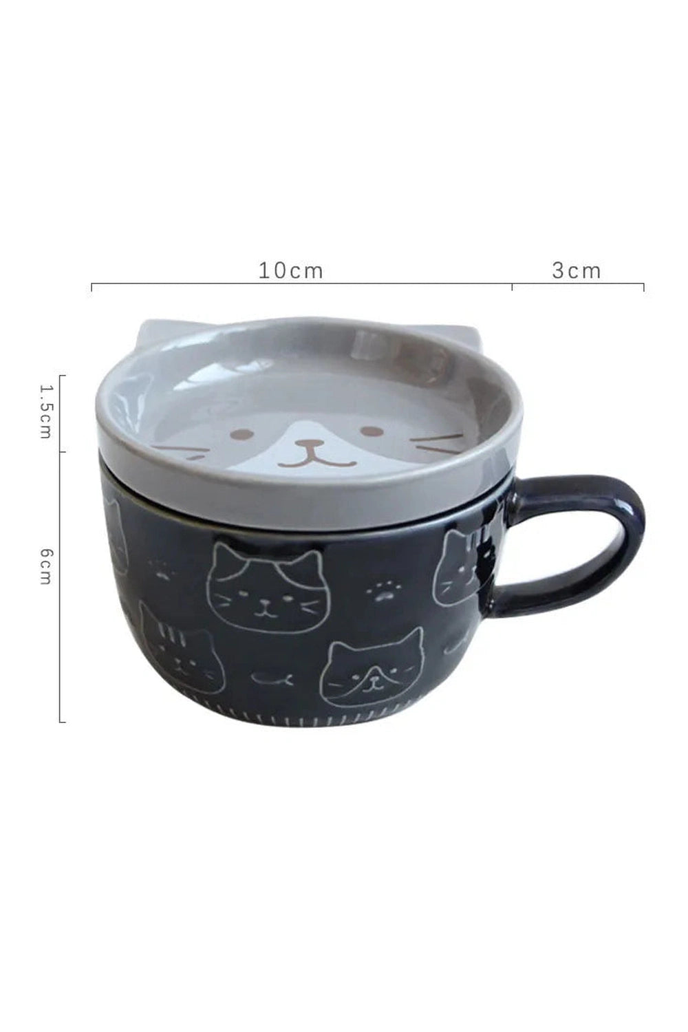 Japanese Cartoon Cat Coffee Mug