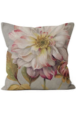 Pink Flower Decor Pillow Case