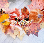 Harvest Glow Leaf Garland