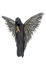 Goth Reaper Wall Sculpture