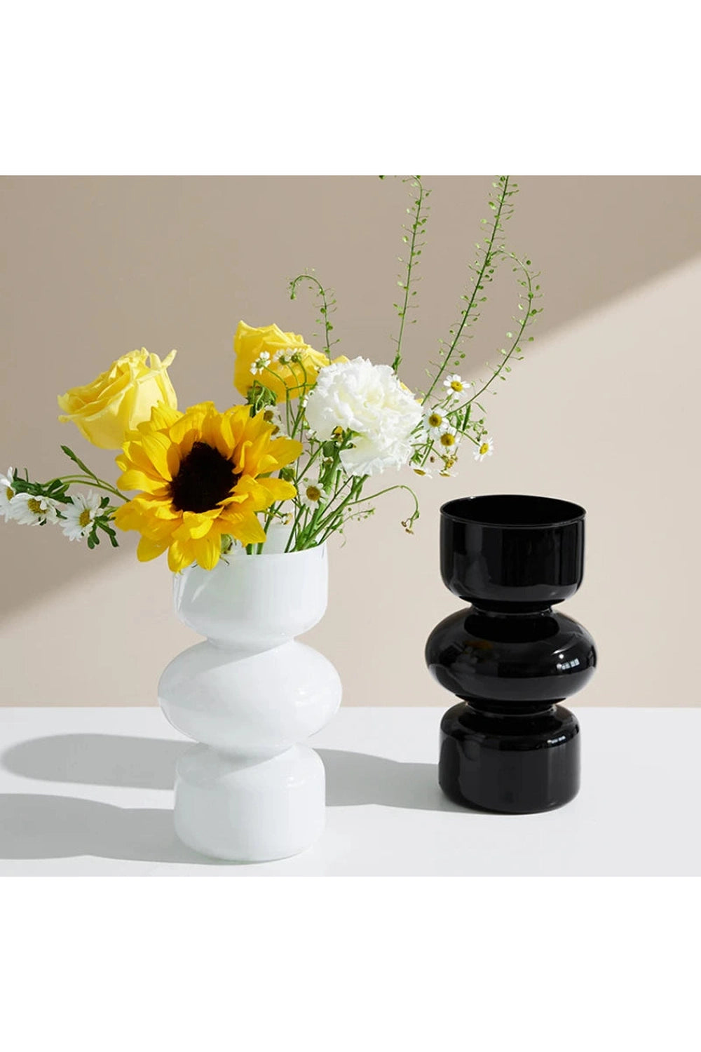 Nordic Glass Flower Desktop Vase