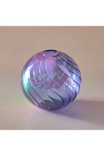 Iridescent Glass Ball Plant Vase