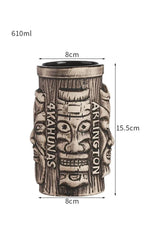 Ceramic Tiki Cocktail Mug