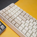 Teclado mecánico de colores tranquilos