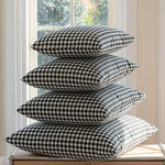 Houndstooth Chic Pillow Case