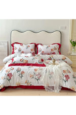 Soft Flowers Bedding Set