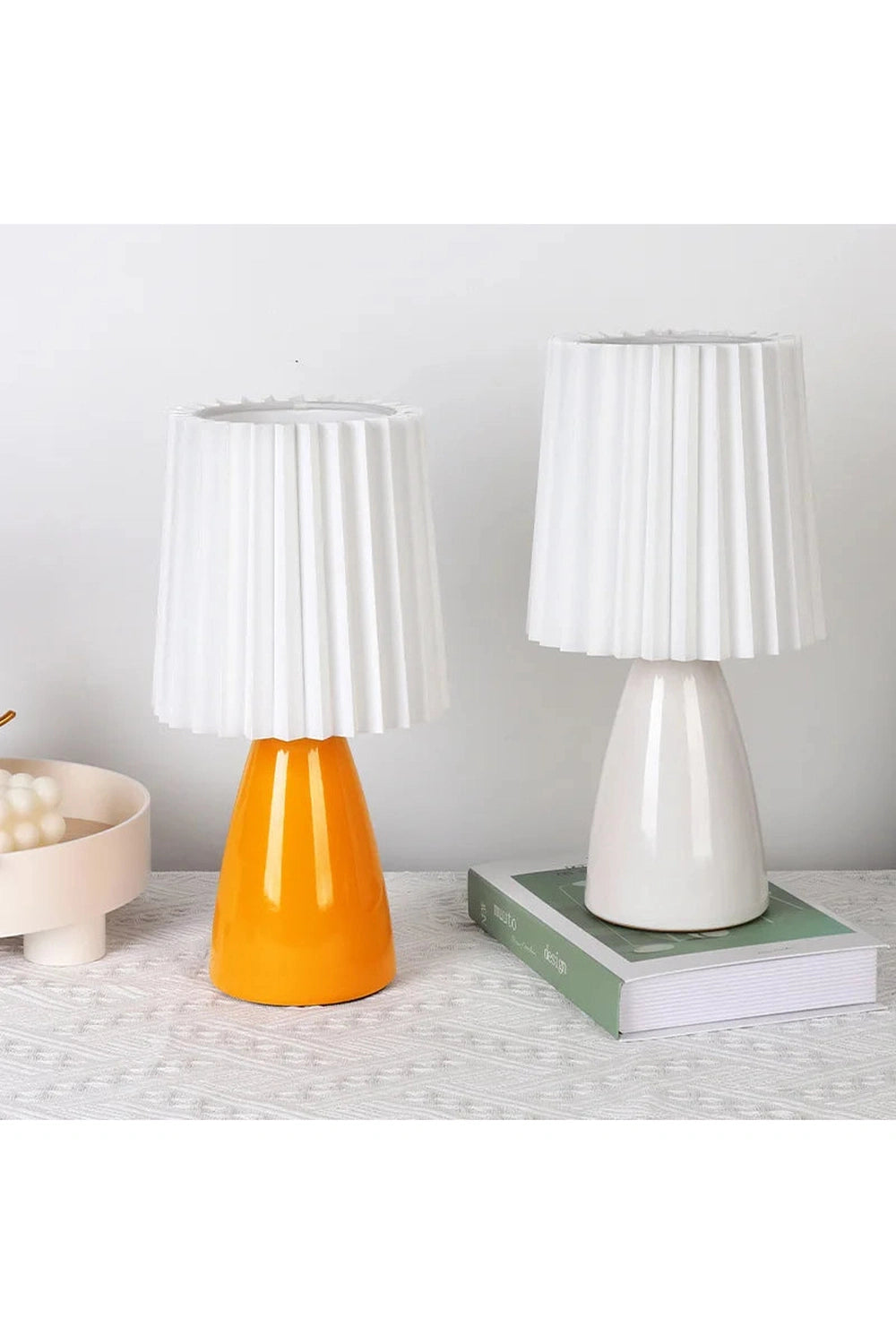 Milkshake LED Pleated Night Lamp