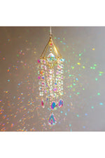 Glass Suncatcher Rainbow Windchime