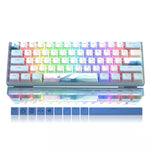 Blue Theme Gamer Keyboard