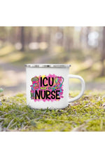 Nurse Life Enamel Coffee Mug