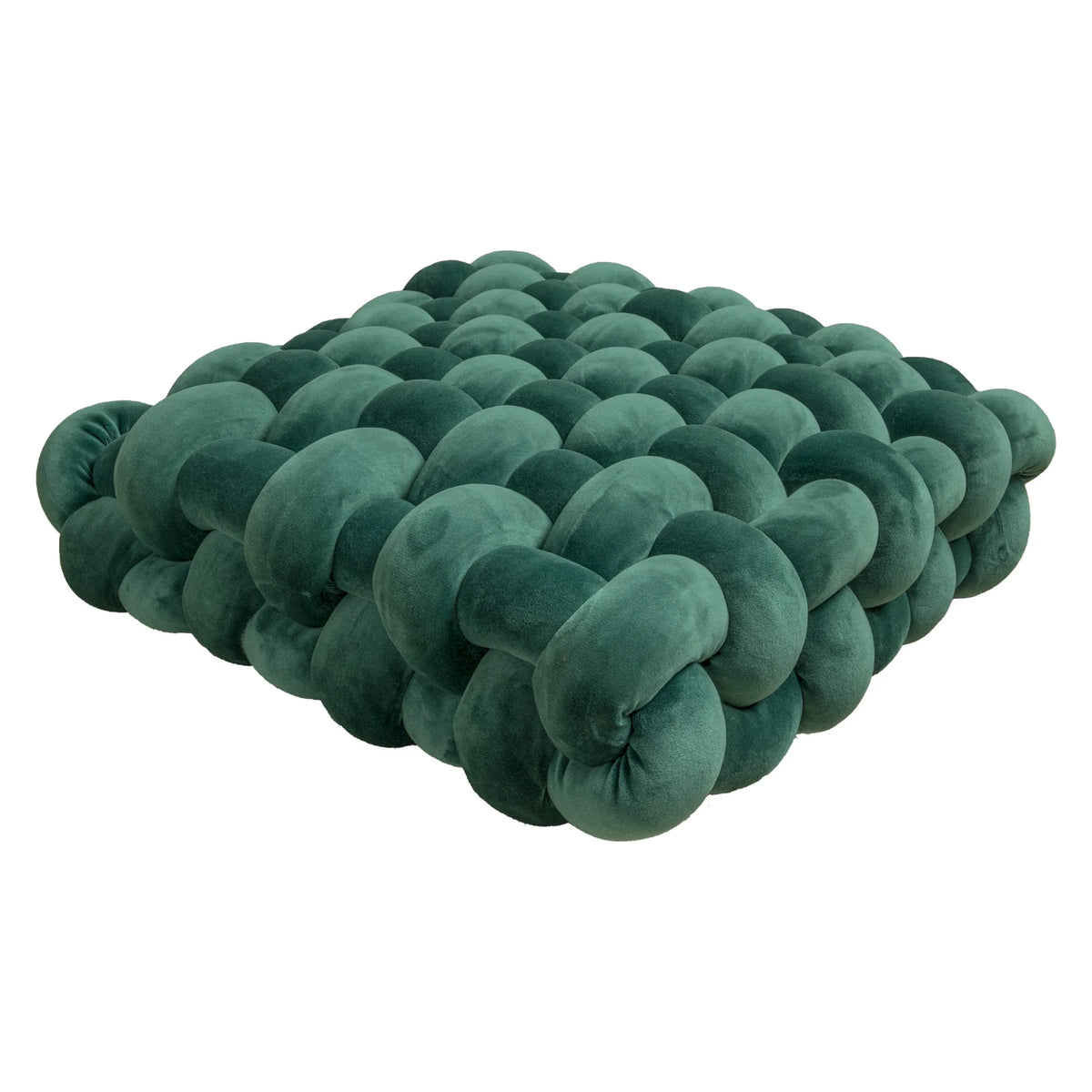 Velvet Knot Cloud Backrest Pillow Set