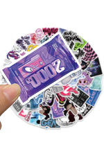 Vintage Y2K Girls Sticker Set