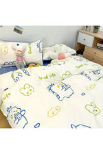 Floral Korean Romantic Bedding Set