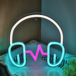 Earphone Gamer Neon Sign