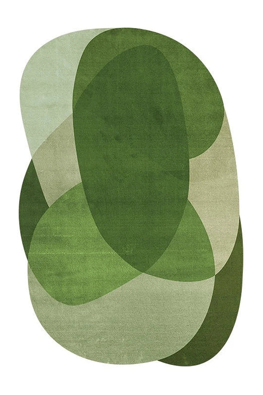 Forest Harmony Abstract Rug