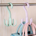 Compact Rotating Closet Hanger