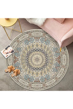 Bohemian Soft Round Rug